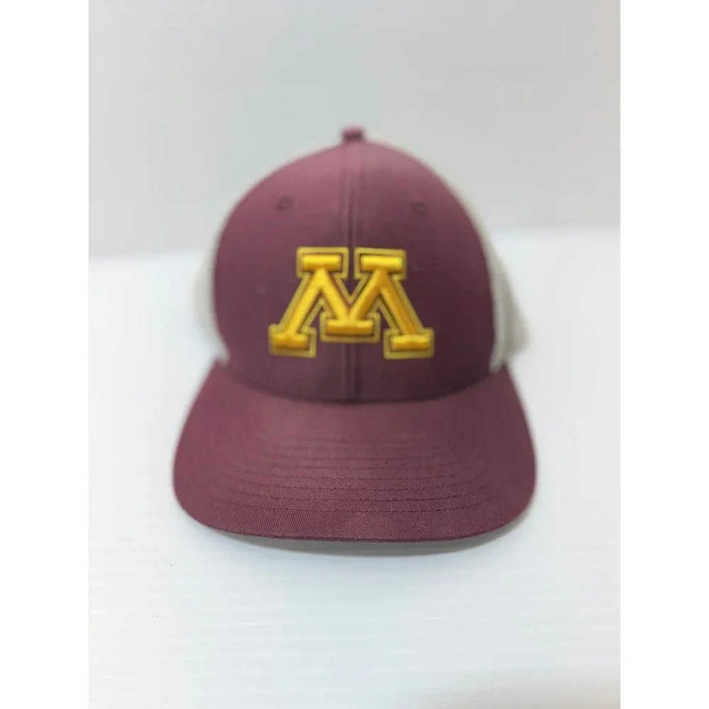 Minnesota Golden Gophers '47‎ Brand Trucker Hat Maroon Gold OSFA Baseball Cap